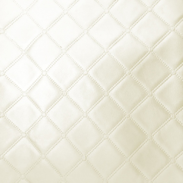 Trellis Leatherette FR Ivory